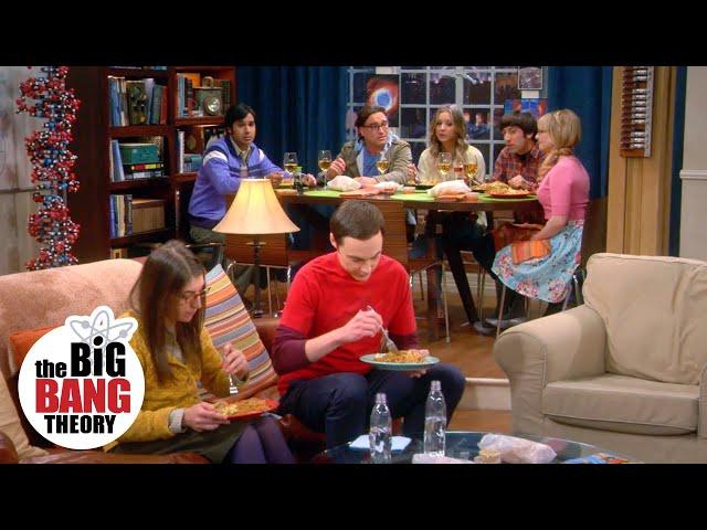 Sheldon Doesn't Want a Dining Room Table | The Big Bang Theory