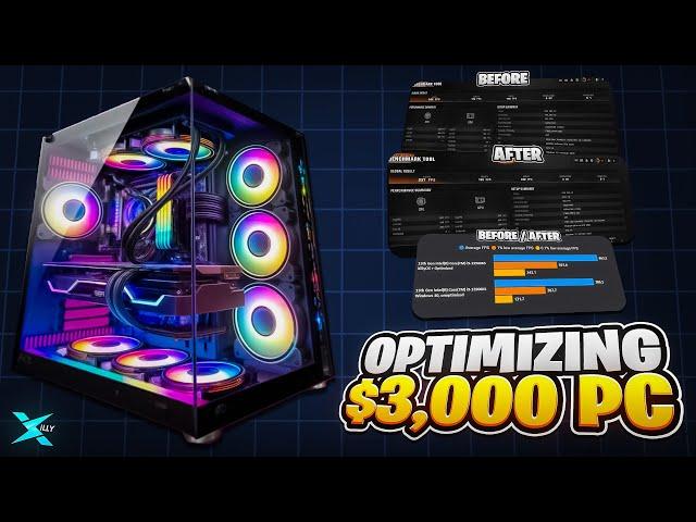 OPTIMIZING MY $3000 GAMING COMPUTER!