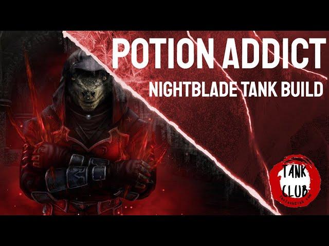 'Potion Addict' Nightblade Tank Build | Elder Scrolls Online | Deadlands