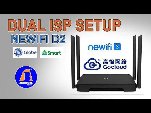 Dual ISP Setup Preview using Newifi D2 Router