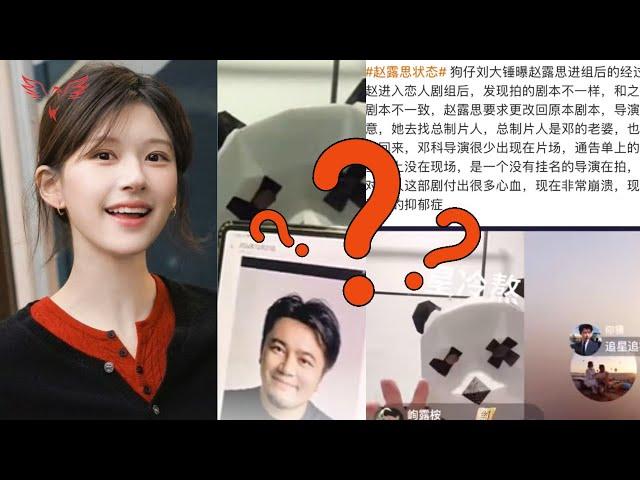 Paparazzi Liu Dachui Reveals the Real Reason Behind Zhao Lusi's Breakdown on Livestream.#zhaolusi