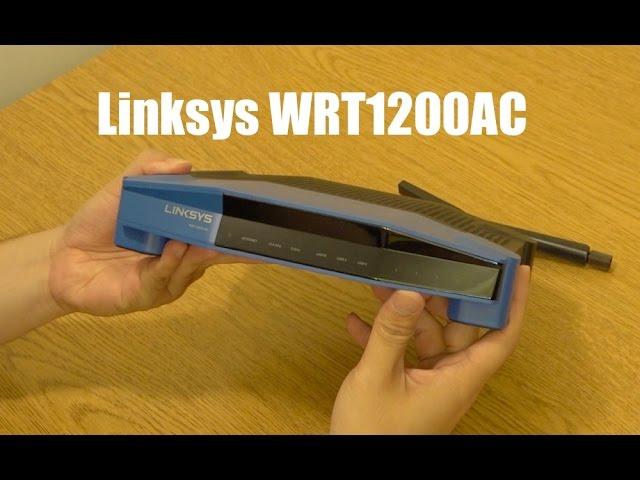 Linksys WRT AC1200 Dual-Band Wi-Fi Wireless Router Unboxing