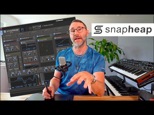 Rhythmic sound design with SNAP HEAP + 30 FREE Plugins