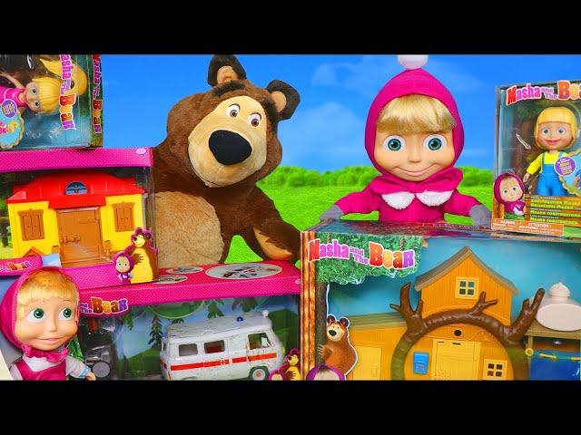 Masha and the Bear Playhouse and Dolls