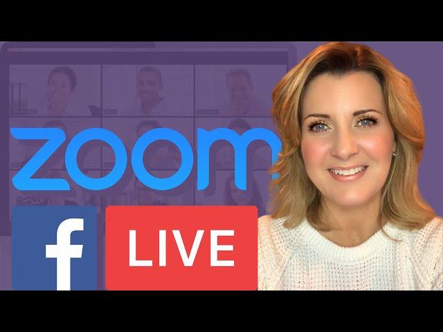 How To Share A Zoom Video Conference On Facebook Live