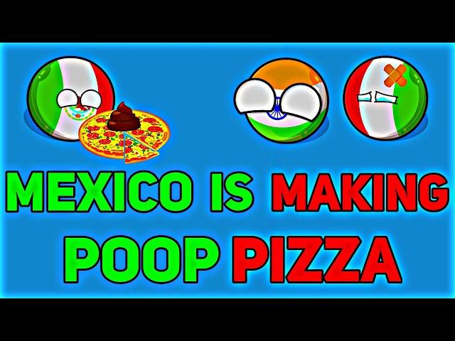 [MEXICO IS MAKING POOP PIZZA] In Nutshell || [HILARIOUS] #countryballs #geography #mapping