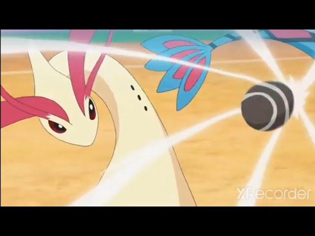 Excadrill Vs Milotic English Dubbed