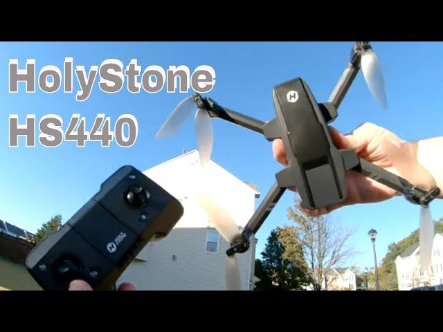 HolyStone HS440 foldable Drone (Review & Instructions)