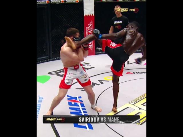 Artur Sviridov and Ibrahim Mane | The Kick War | Brave CF 55 | Rostov On Don | Russia | PROFC MMA