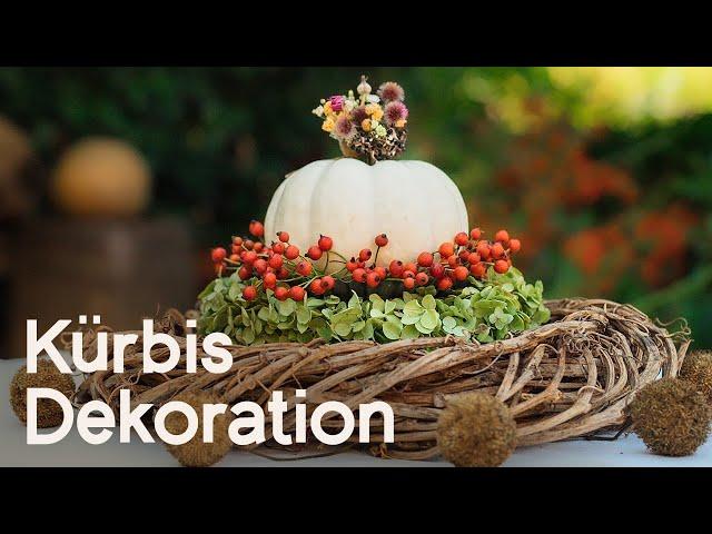 DIY Herbstdeko: Natürliche Dekoidee für Zuhause in 10 Minuten! 