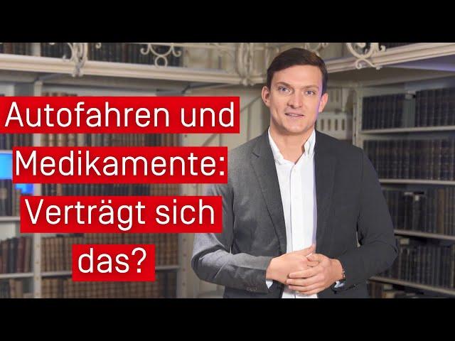 Autofahren und Medikamente: Verträgt sich das?