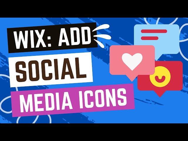 How To Add Social Media Icons To Your Wix Website