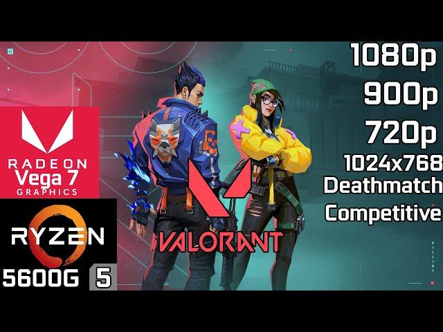 Valorant - Ryzen 5 5600G Vega 7 & 16GB RAM
