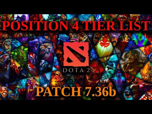 7.36b Position 4 Tier List