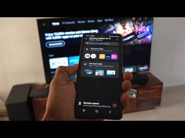 How to Control Samsung Smart TV Without Remote (Using Mobile)