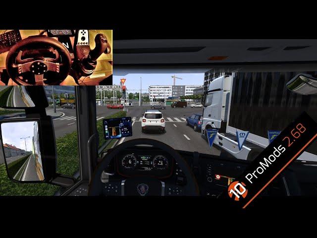 Euro Truck Simulator 2 / Promods 2.68 / Finland - Sweden / Scania shifter + TrackIR 5 / ETS2