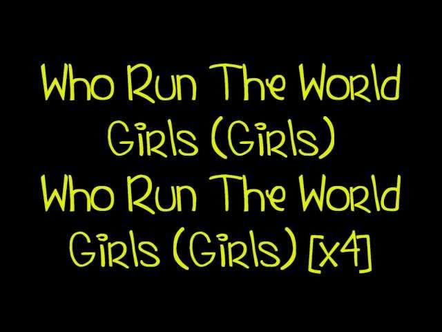 Beyoncé - Run The World (Girls) [Lyrics] HD