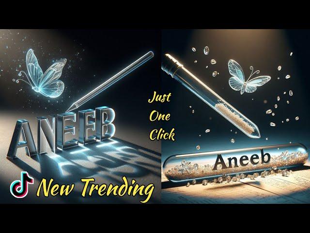 How to create Ai name art photo editing | TikTok Viral Trending | bing image creator tutorial