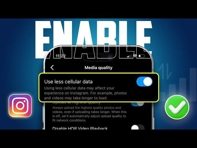 How to Enable Data Saver on Instagram on iPhone | Save Instagram Data Usage