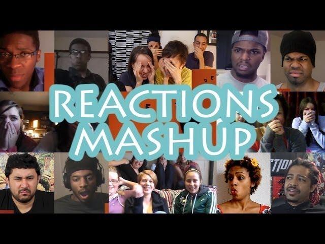 Don't Hug me I'm Scared - Reactions Mashup