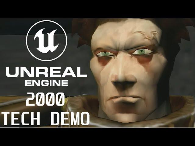 Unreal Engine 2 - 2000 Tech Demo 4K AI Upscaled