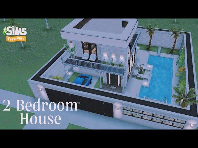 2 BEDROOM HOUSE with POOL| Sims free Play