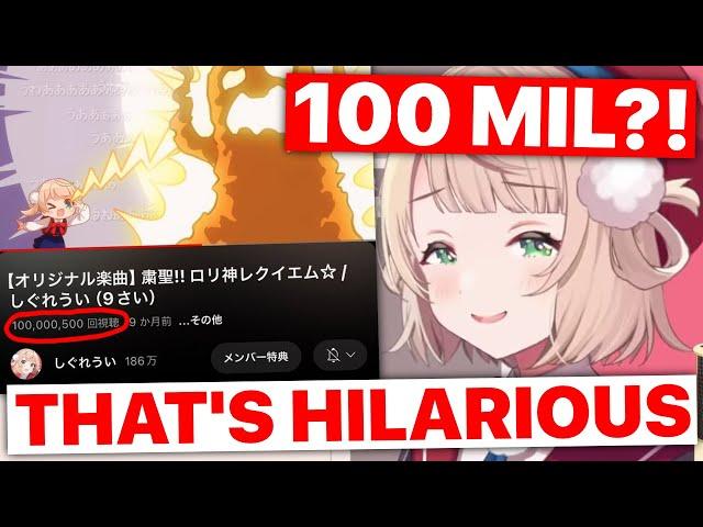 Ui-mama Is Congratulated For Loli Kami Reaching 100 Mil Views (Shigure Ui) [Eng Subs]