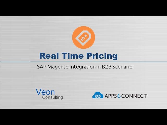 Real Time Price Sync from SAP ECC into  Magento for B2B Scenario