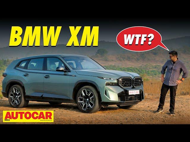 BMW XM review - 653hp meets 61.9kpl in a wild combo | @autocarindia1