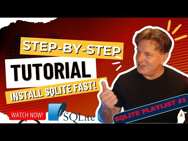 How to Install Sqlite on Windows #download #python #java #javascript #database #step-by-step #course