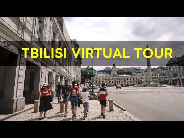 Tbilisi Virtual Tour - Walking Tbilisi And Sight things | Travel In Georgia