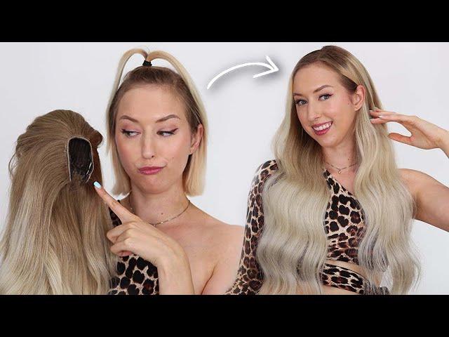 HOW TO PUT ON A U PART WIG | Lillys Hair Review