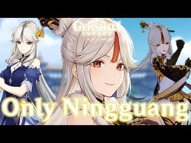 Can You Beat Genshin Impact Using Only Ningguang?!