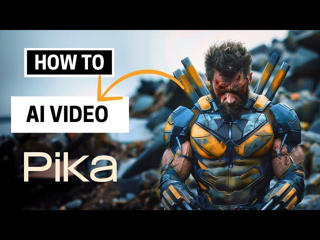 How to use Pika Labs - Image to Video Generator  (Latest Features 2024)