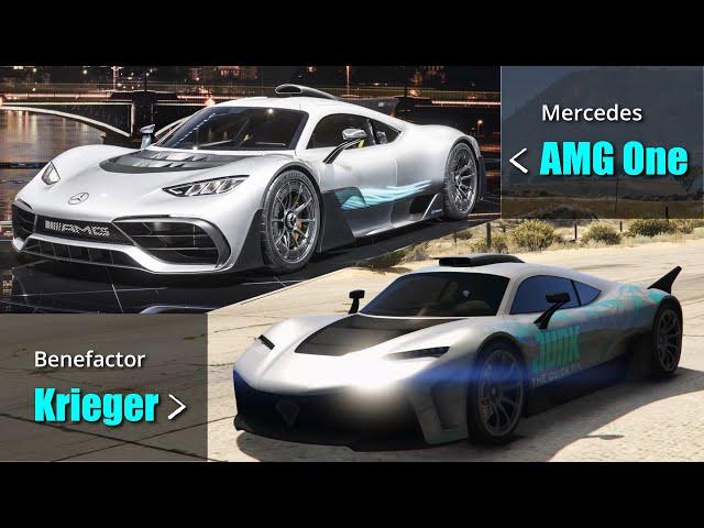 GTA V Benefactor & Ubermatcht vs Real life Mercedes & BMW