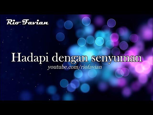 Hadapi Dengan Senyuman - Dewa 19 |【KARAOKE VERSION】1080p HD