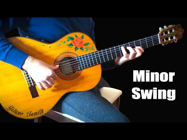 『Minor Swing』(Django Reinhardt) meet LucasGitanoFamily【flamenco gypsy jazz guitar cover】