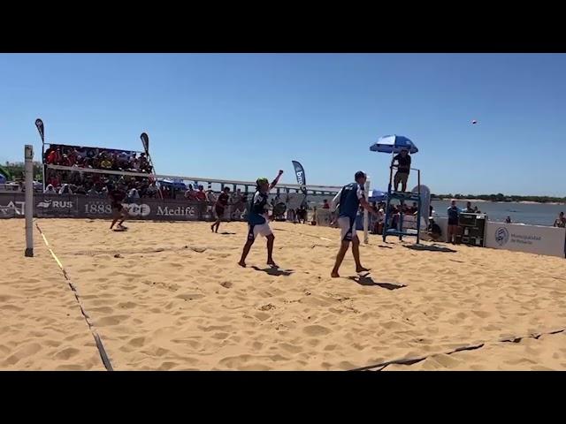 Final Pan-Americano 2022 Beach Tennis - André Baran / Vini Font X Carlos Vigon / Diego Guzman