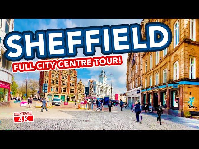 SHEFFIELD | Exploring Sheffield City Centre in Yorkshire, England