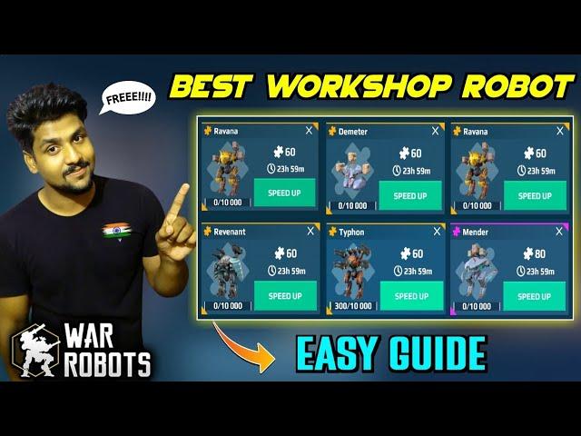 War Robots Workshop | war robots workshop guide | war robots best workshop weapons | #warrobots | 