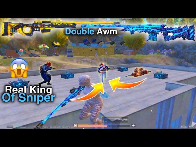 SUPER SNIPER TRAINING  DOUBLE AWM CHALLENGE Pubg Mobile