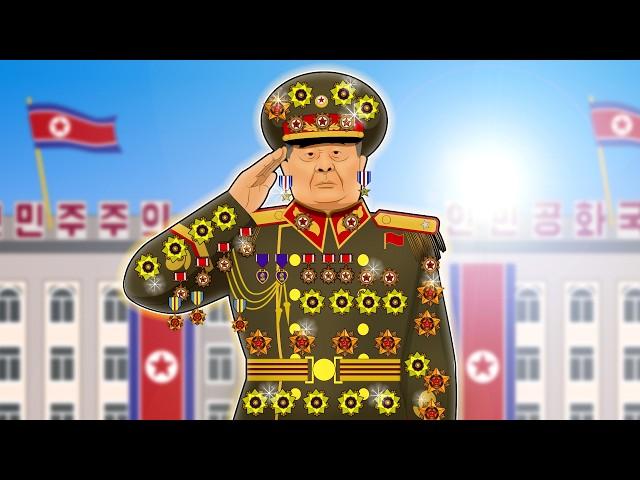 How do North Korean generals have so many medals in peacetime?