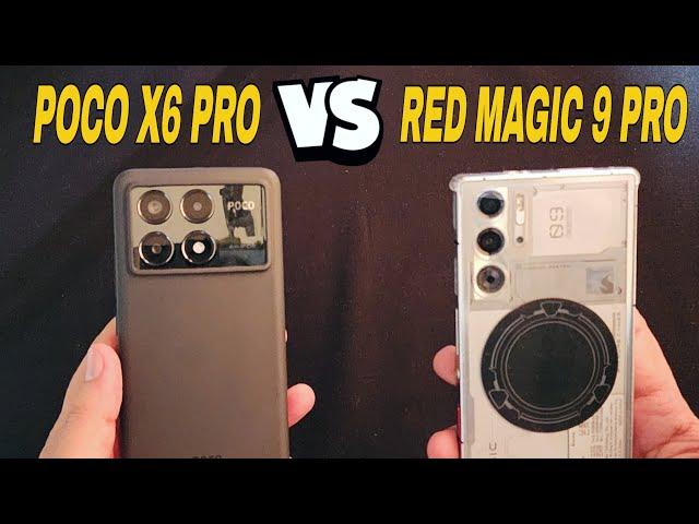 RED MAGIC 9 PRO VS POCO X6 PRO PUBG TEST  WHICH DEVICE IS BEST FOR GAMING