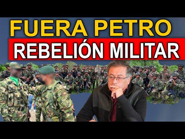 REBELIÓN MILITAR CONTRA PETRO | LA IZQUIERDA CAE EN COLOMBIA