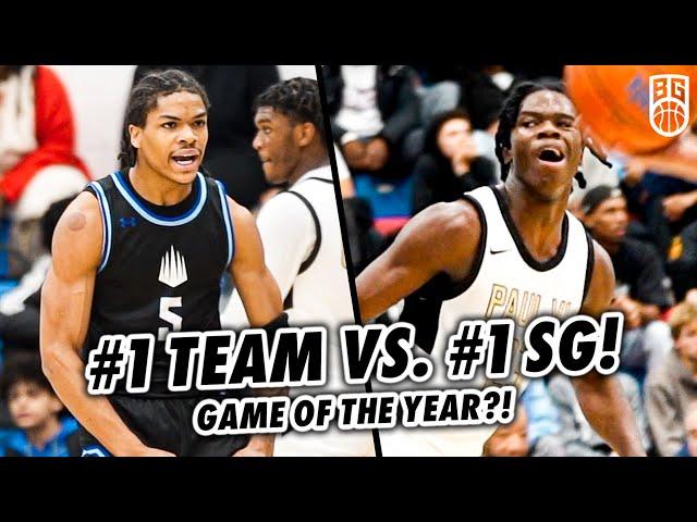 IMG Academy GETS TESTED By #1 Ranked SG in HEATED Matchup! Jordan Smith Jr. VS. Darius Acuff!