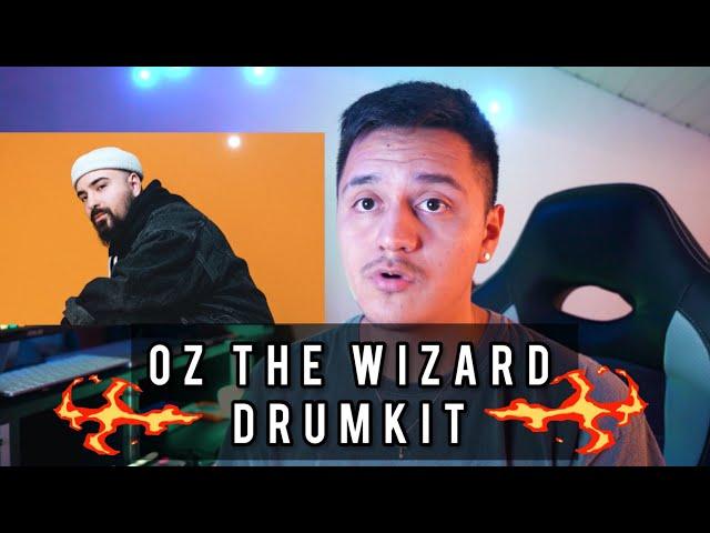 MAKING BEATS LIKE OZ | SECRET SAUCE | THE WIZARD DRUM KIT REVIEW