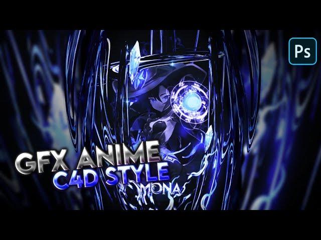 Tutorial gfx anime c4d | ps touch tutorial