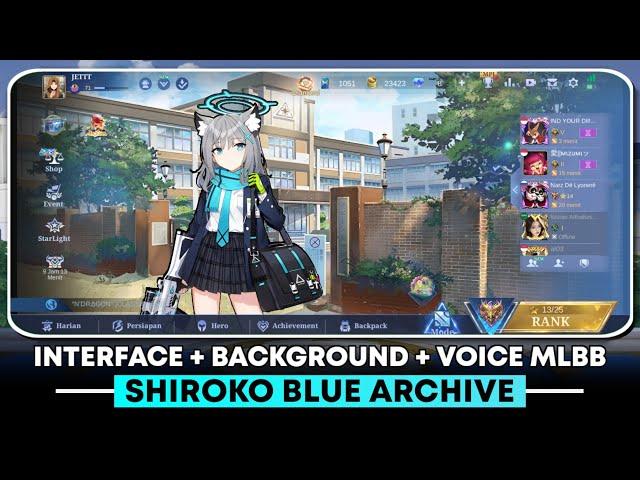 Special Edition | Mobile Legends Interface Shiroko Blue Archive