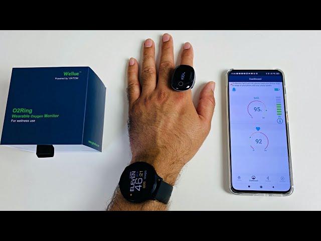 Wellue O2Ring | Smart Wearable Oxygen Monitor - This Ring Could Save Your Life!