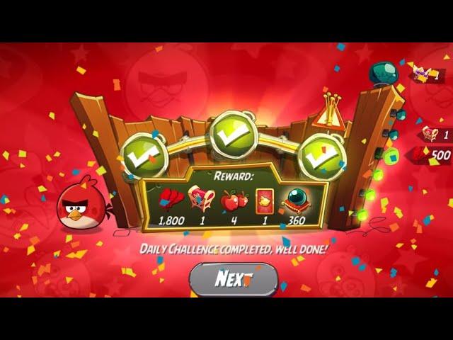 Angry Birds 2 Daily Challenge Today How to Strike Daily Challenge Red’s Monday Master bird #290424